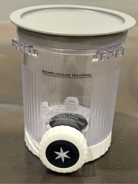 Ninja CREAMi Scoop & Swirl Pint and Lid Compatible with NC700 Series OEM New